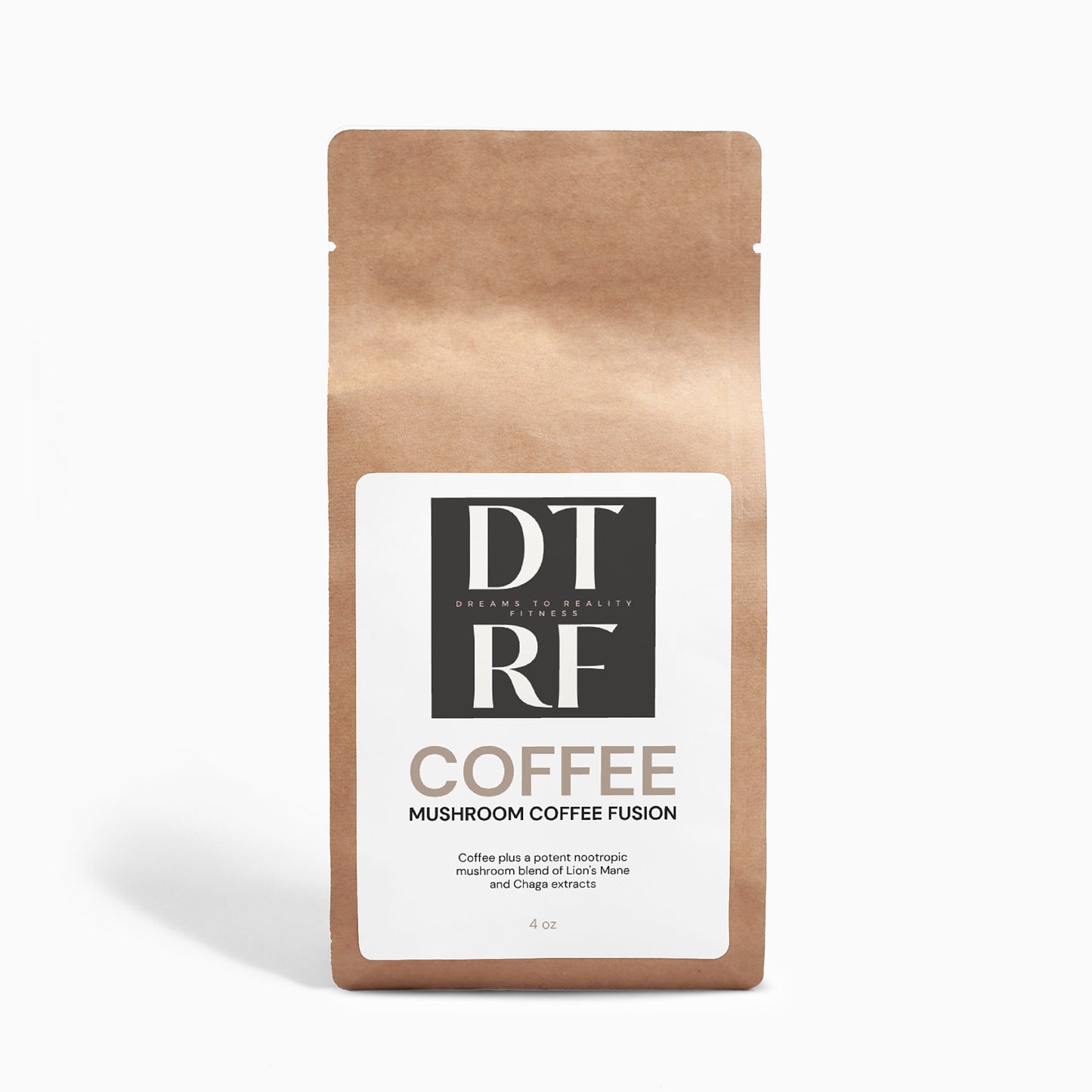 DTRF Fusión de café con champiñones - Melena de león y Chaga 4oz