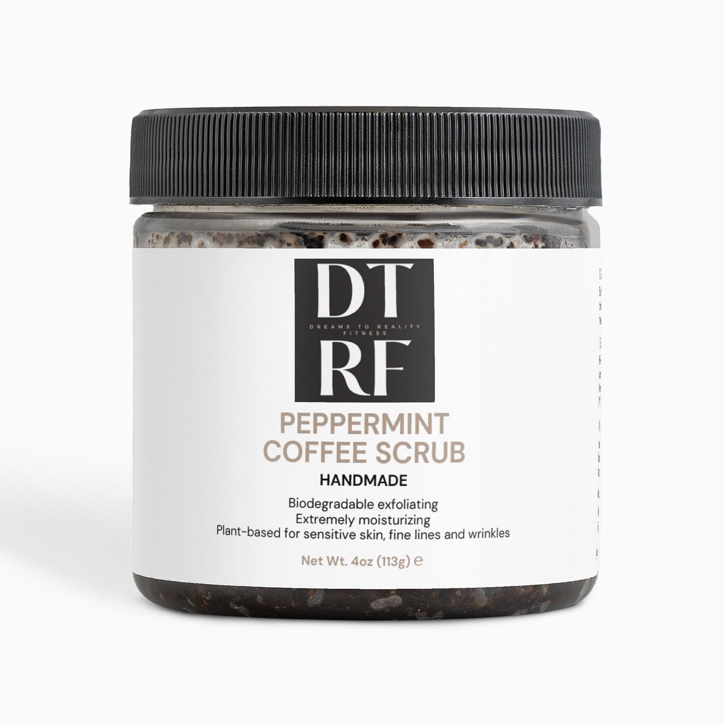 Exfoliante de café y menta DTRF