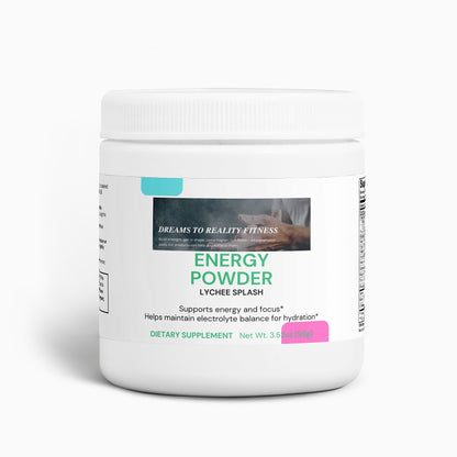 DTRF Energy Powder (Lychee Splash)