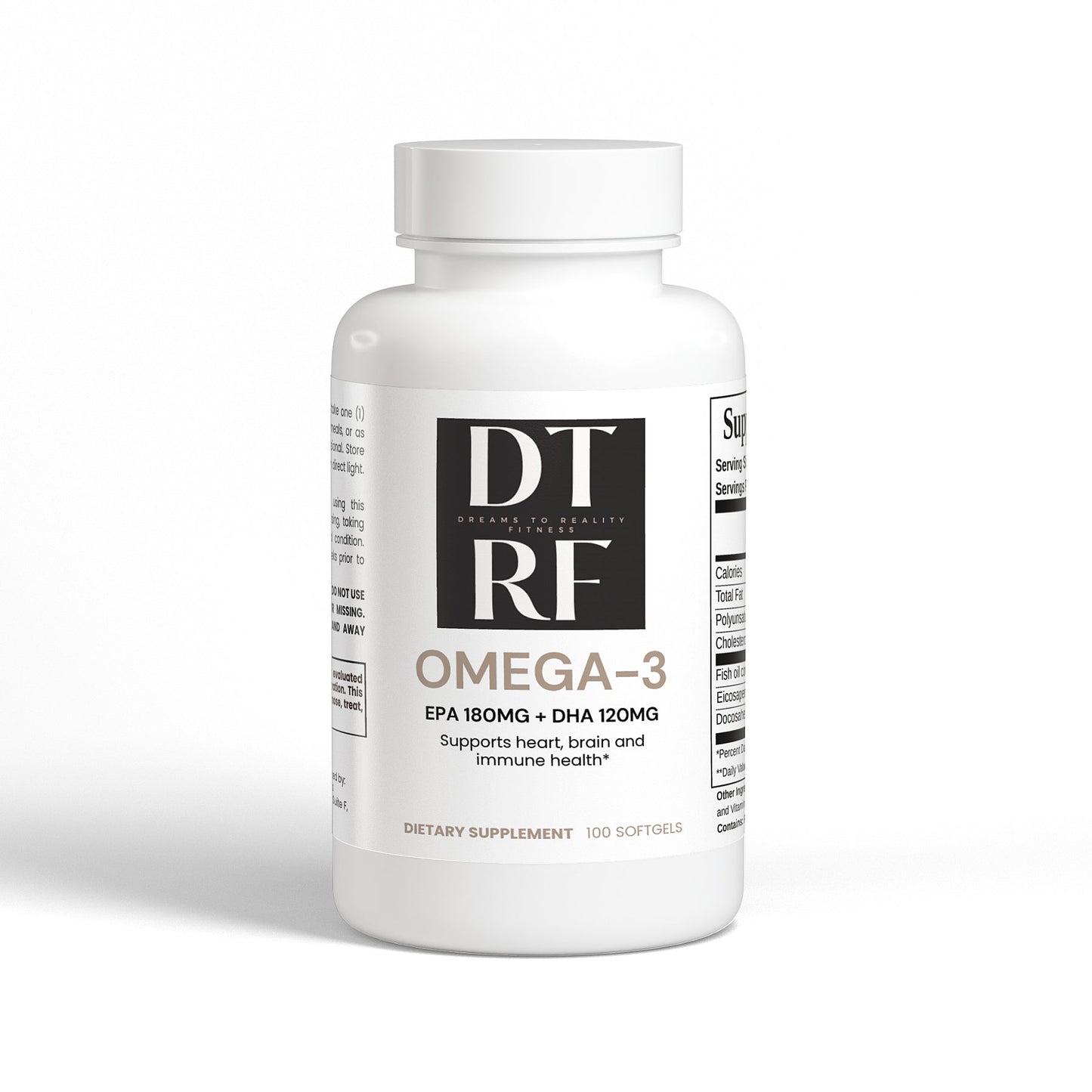 DTRF Omega-3 EPA 180mg + DHA 120mg