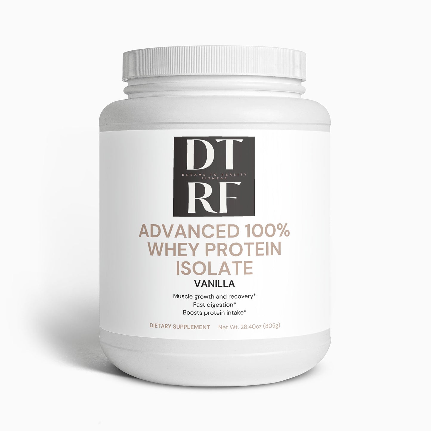 DTRF Advanced Whey Protein Isolate (Vanilla)