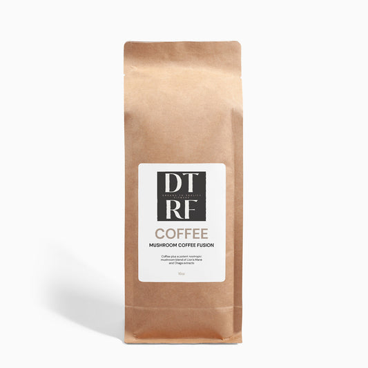 DTRF Mushroom Coffee Fusion - Lion’s Mane & Chaga 16oz