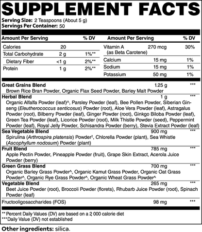 DTRF Ultra Cleanse Smoothie Verts