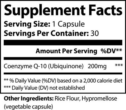 DTRF CoQ10 Ubiquinone