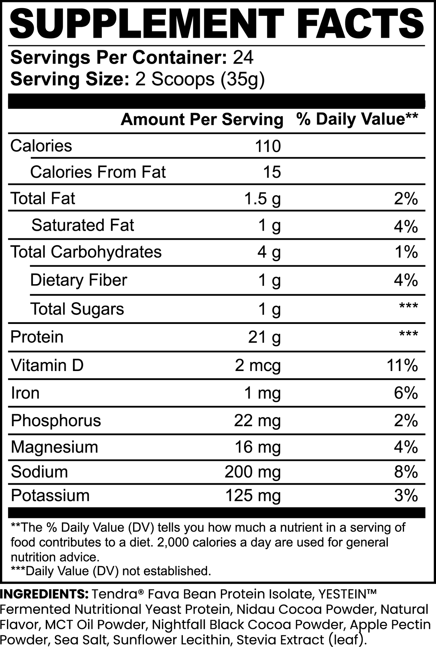 DTRF Plant Protein (Chocolate)