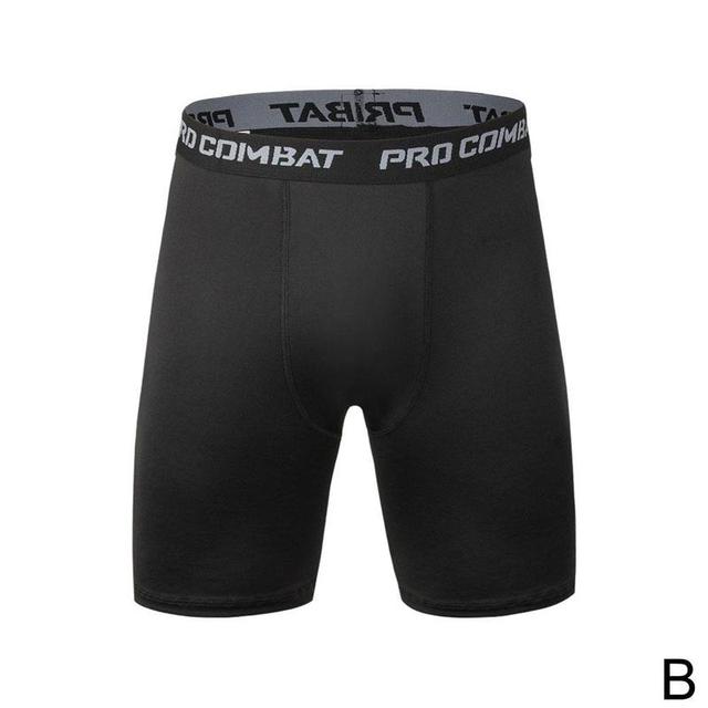 Short élastique de fitness pour hommes