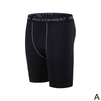 Short élastique de fitness pour hommes