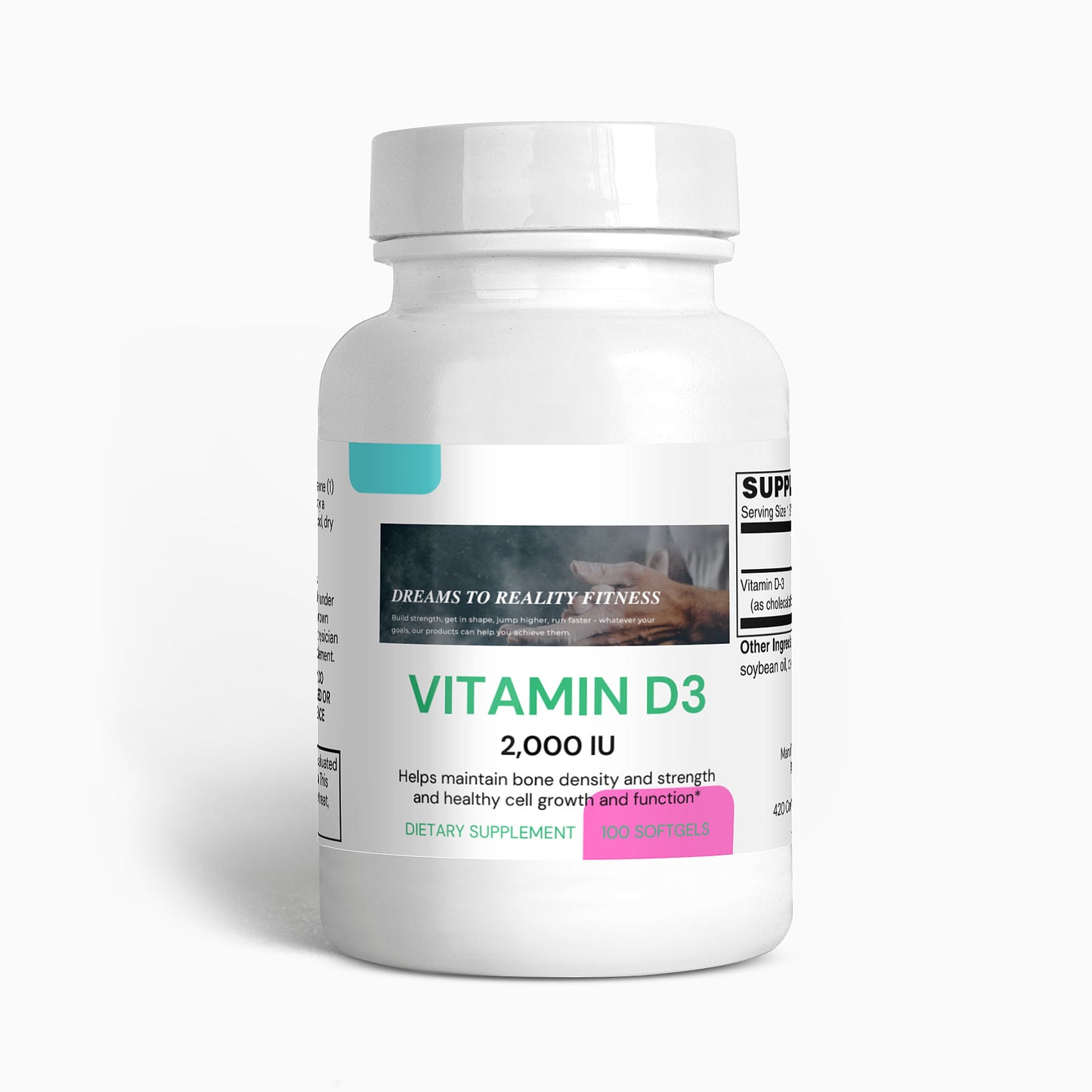 DTRF Vitamin D3 2,000 IU