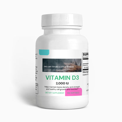 DTRF Vitamine D3 2 000 UI