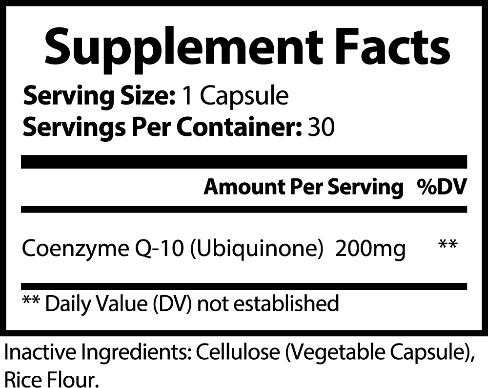 DTRF CoQ10 Ubiquinone