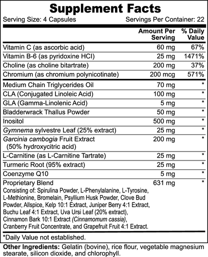 DTRF Super Fat Burner with MCT