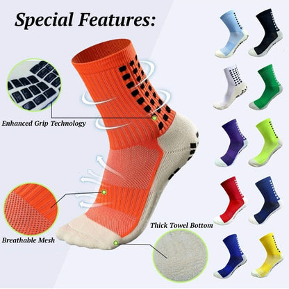 Dreams To Reality Fitness Soccer Grip Socks